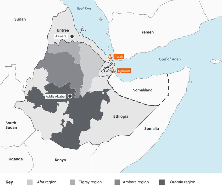 S-RM Vol 8 2025 - Tensions in the Horn of Africa Map-1