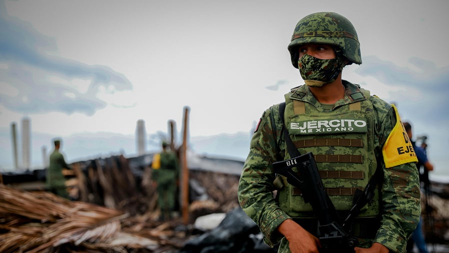 Mexican Army Personnel 