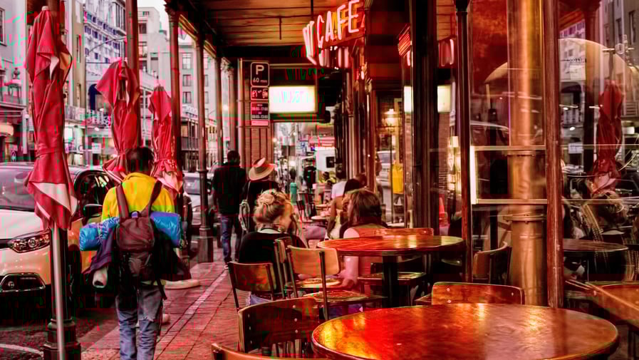 Cape Town night life featuring restaurants