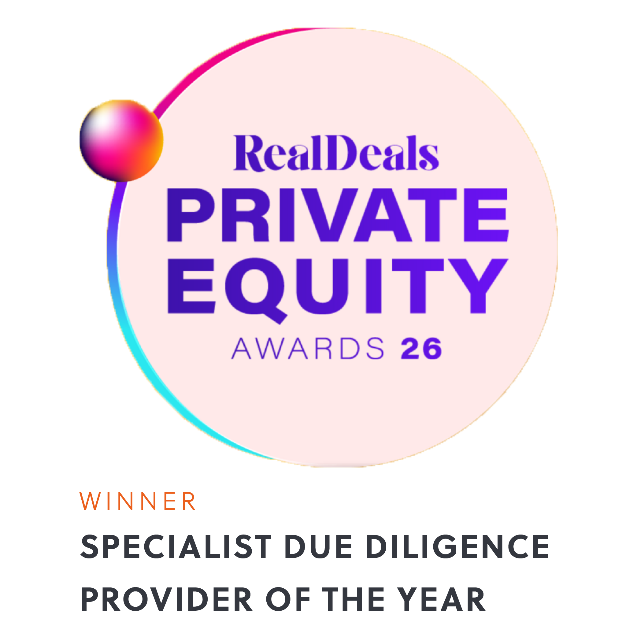 Real Deals Private Equity Awards Winner