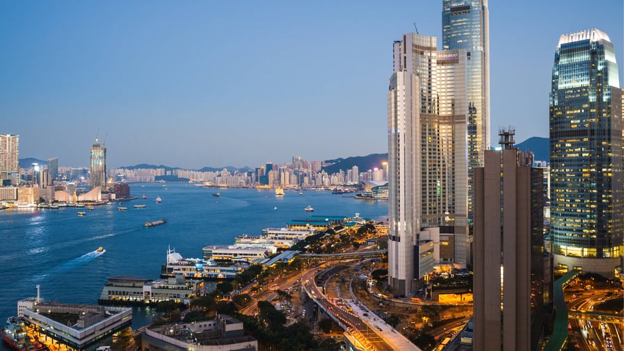 Buildings in Hong Kong
