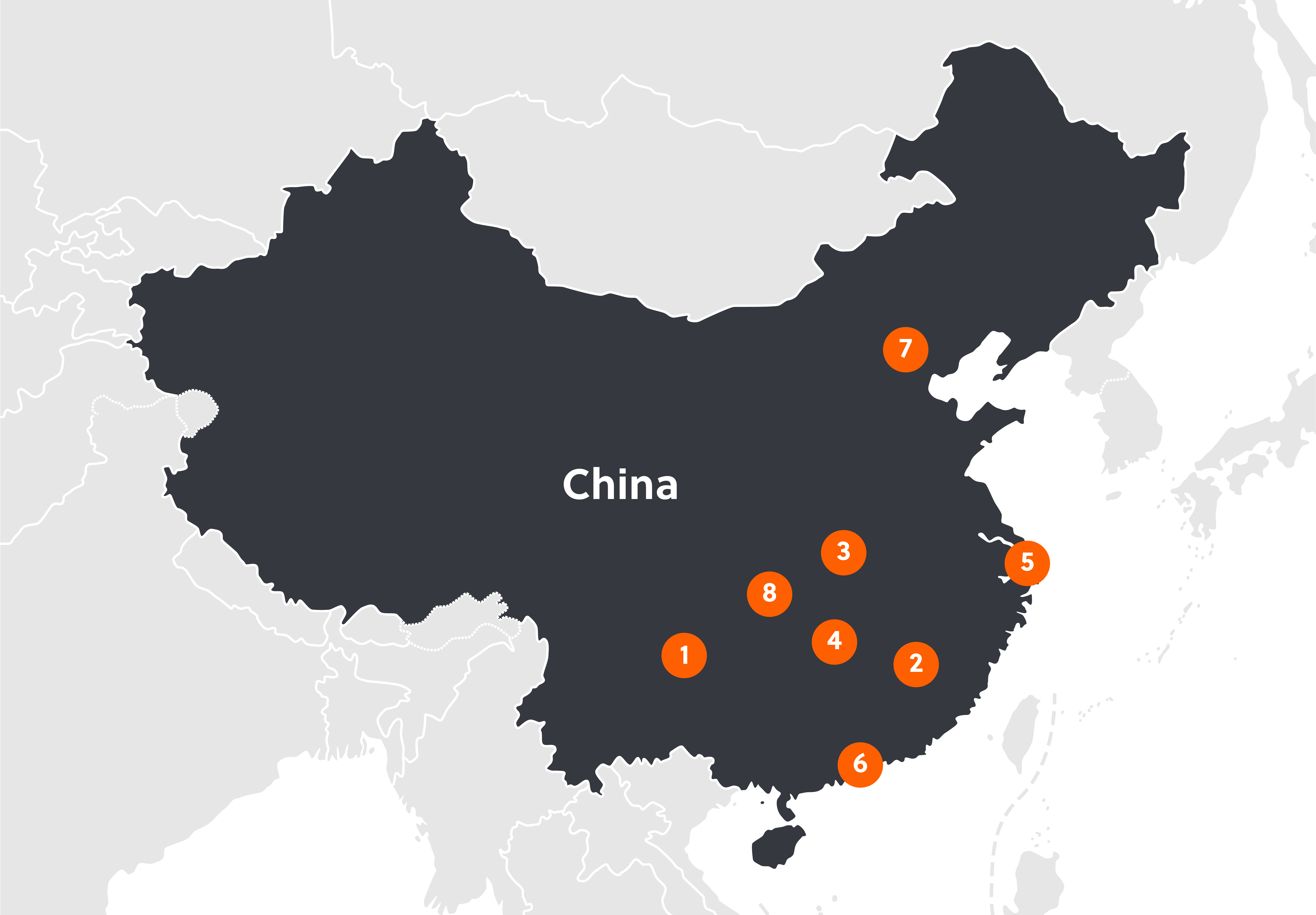 S-RM TS SE 2025 - APAC Map